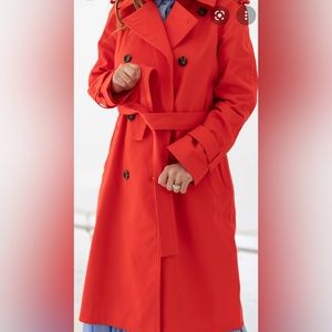 NEW Ann Taylor’s Women’s Twill Trench Coat; size XXL. Never worn!